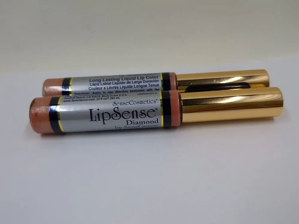 Sene Gence LipSense Bombshell Diamond Long Lasting Liquid Lip Color Lot of 2